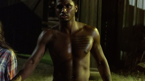 Trey Songz in Texas Chainsaw 3D (2013) Shirtless 5549
