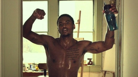 Trey Songz in Texas Chainsaw 3D (2013) Shirtless 5544