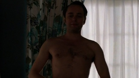 Sexiest Vincent Kartheiser Scene in Mad Men. Shirtless. 5557