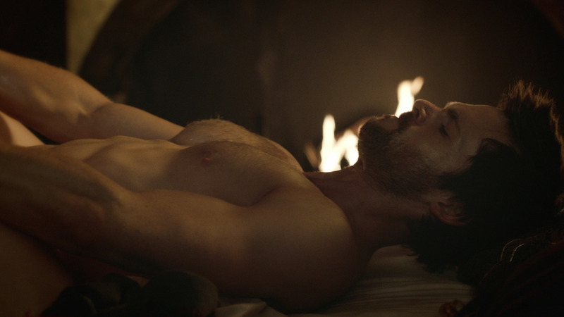 Da Vinci's Demons's Sexiest Scenes with Tom Riley. Sexy, Shirtless, Straight. 30084