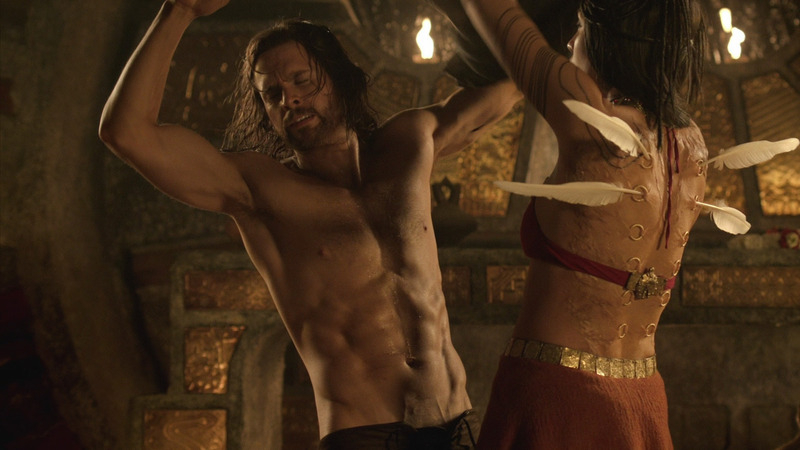 Da Vinci's Demons's Sexiest Scenes with Tom Riley. Sexy, Shirtless. 32580