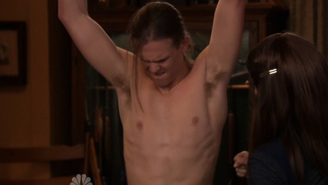 Sexiest Spencer Daniels Scene in The Office. Shirtless. 5443