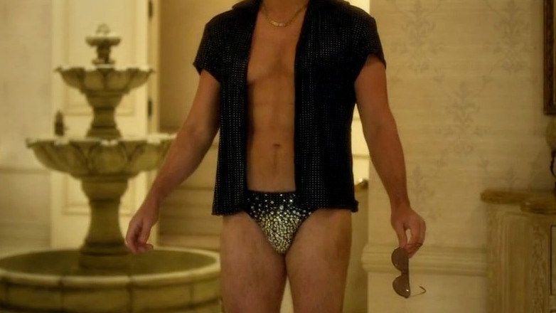 Sexiest Matt Damon Scene in Behind the Candelabra. Underwear, Gay. 7897
