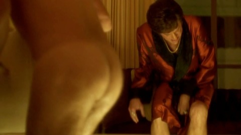 Matt Damon in Behind the Candelabra (2013) Shirtless Gay Butt 7894