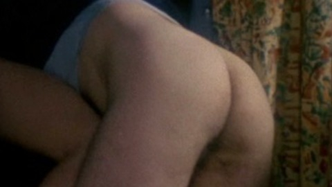Mike Ranger Naked in Fantasm Comes Again. Butt, Straight, blue jacket, hairy legs. 3355