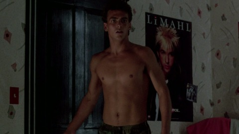 Robert Rusler in A Nightmare on Elm Street 2 (1985) Shirtless 4525