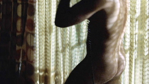 Andre Stander from Stander Naked. Shirtless, Butt, dark, headphones. 5537