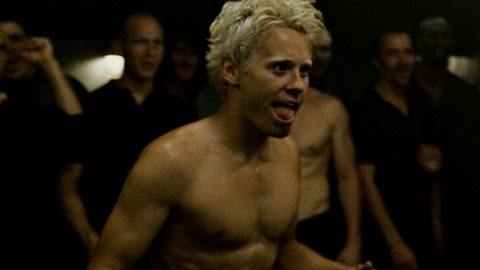 Hottest Jared Leto Scene in Fight Club. Shirtless. 2636