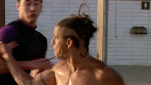 Hottest Anthony Kiedis Scene in Point Break. Shirtless. 4556