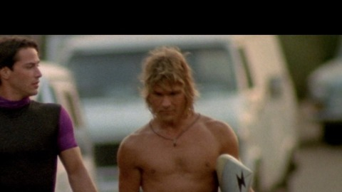 Patrick Swayze in Point Break (1991) Shirtless 4666