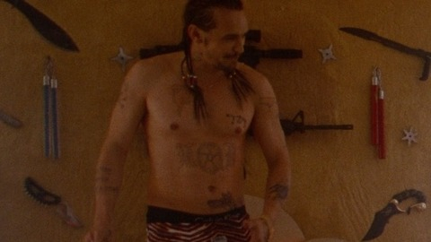 Spring Breakers's Sexiest Scenes with James Franco. Shirtless. 5424