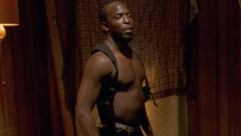 Sexiest Michael Kenneth Williams Scene in The Wire. Shirtless. 40399