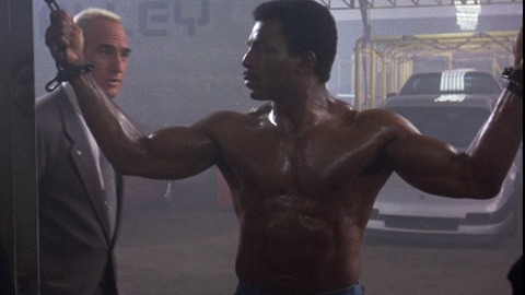 Carl Weathers in Action Jackson (1988) Shirtless 655