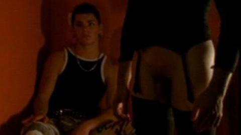 Olivier Perez Nude as Zora the transexual. Penis, Balls, Sexy. 11606