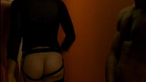 Zora the transexual from Three Dancing Slaves Naked. Butt. 11603