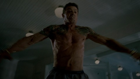 Sylvester Stallone in Bullet to the Head (2012) Sexy Shirtless 7501