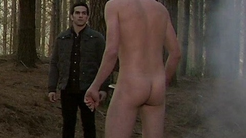 Emmett Skilton Nude as Axl Johnson (Odin). Butt, Shirtless. 25736