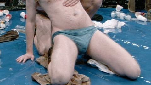 Hottest Gustaf Hammarsten Scene in Brüno. Gay, Underwear, Bulge. 7478