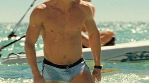 Sexiest Scenes of James Bond from Casino Royale. Shirtless, Bathing Suit. 8261