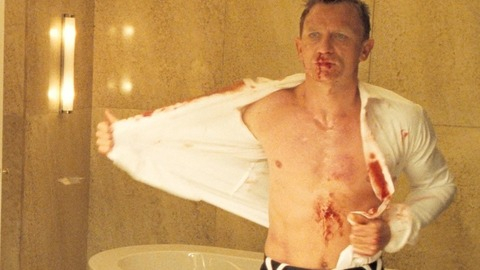 Hottest Daniel Craig Scene in Casino Royale. Shirtless. 8264