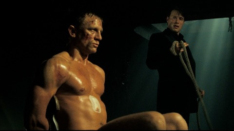 Sexiest Scenes of James Bond from Casino Royale. Shirtless. 8267