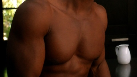 Sexiest Wolé Parks Scene in Devious Maids. Shirtless, Sexy. 8599