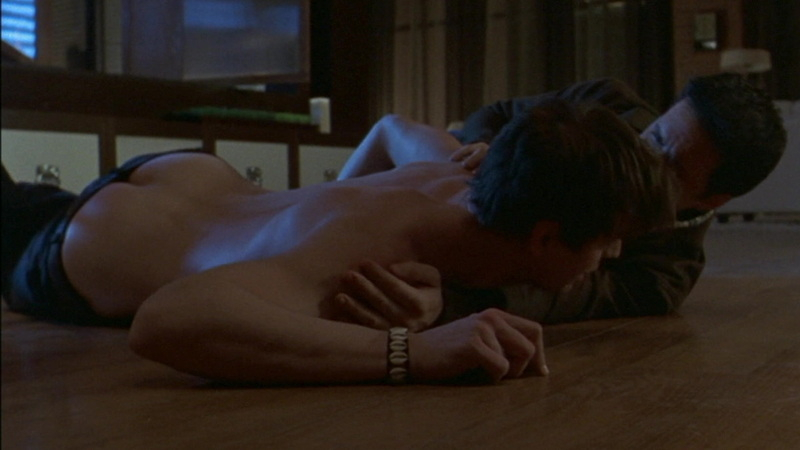 Gale Harold Nude as Brian Kinney. Butt, nude, on floor. 178442