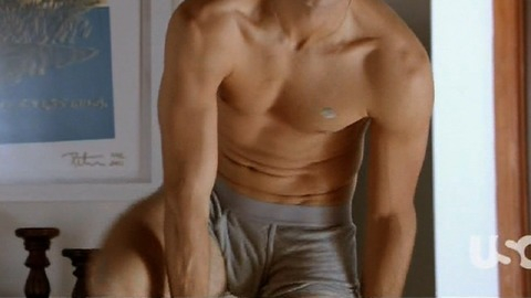 Graceland's Sexiest Scenes with Aaron Tveit. Shirtless, Sexy, Underwear. 8646