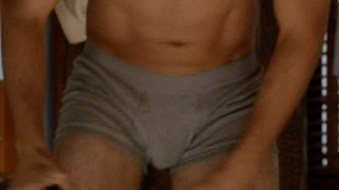 Aaron Tveit in Graceland (2013-2015) Shirtless Underwear Bulge Sexy 8644
