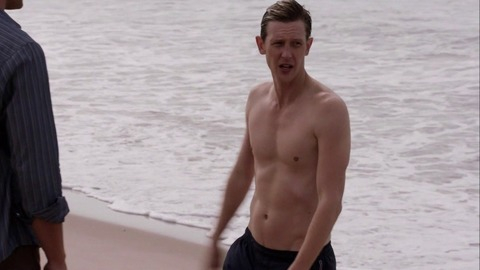 Gabriel Mann in Revenge (2011-2015) Bathing Suit Gay Shirtless 13214