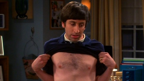 Simon Helberg in The Big Bang Theory (2007-2018) Shirtless 9305