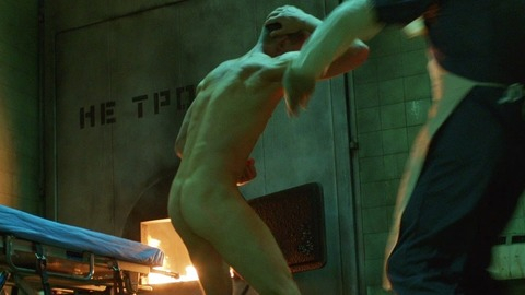 Sgt. Michael Stonebridge from Strike Back Naked. Butt, Shirtless. 40679