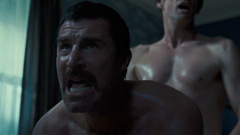 Hottest The Moustached Man Scenes. Shirtless, Gay. 9483