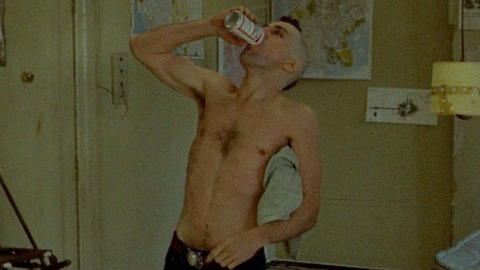 Robert De Niro in Taxi Driver (1976) Sexy Shirtless 9508