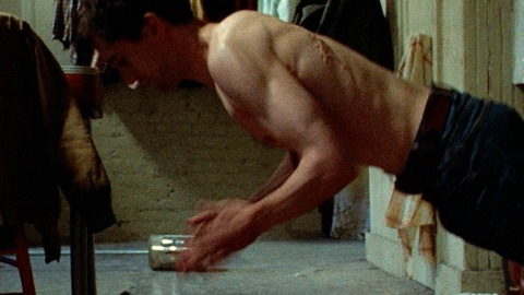 Robert De Niro in Taxi Driver (1976) Sexy Shirtless 9501