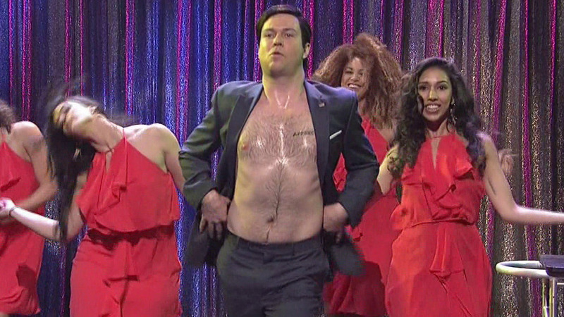 Sexiest Scenes of Self from Saturday Night Live. Shirtless. 35765