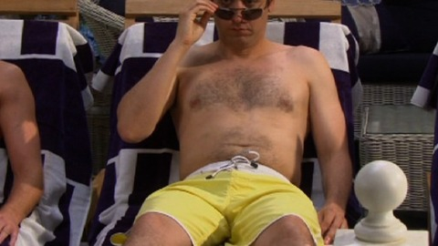 Josh Radnor in How I Met Your Mother (2005-2014) Shirtless Bathing Suit 9778
