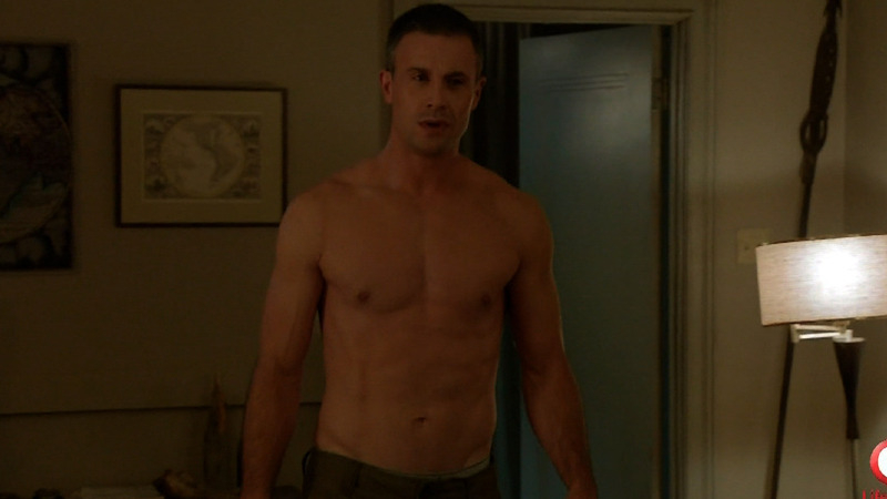 Witches of East End's Sexiest Scenes with Freddie Prinze Jr.. Shirtless, Sexy. 10758