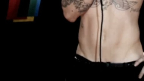 Adam Levine in Moves Like Jagger (2013) Shirtless 11483
