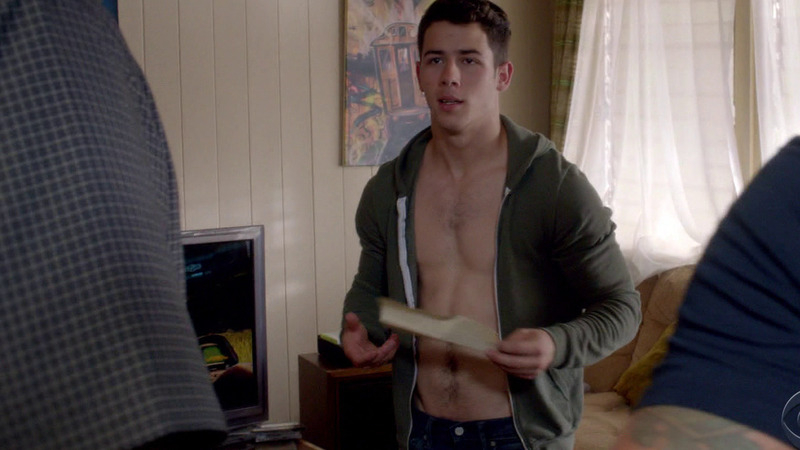 Sexiest Nick Jonas Scene in Hawaii Five-0. Shirtless. 11539