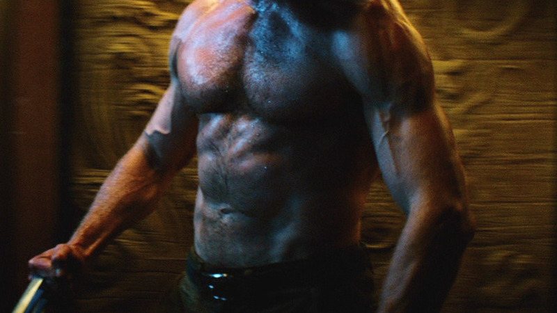 Sexiest Hugh Jackman Scene in The Wolverine. Sexy, Shirtless. 15625