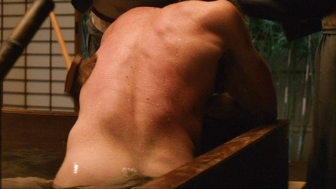 Hugh Jackman in The Wolverine (2013) Sexy Shirtless Butt 15621