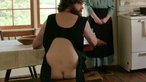 Zach Galifianakis Naked in Are You Here. Butt. 25483