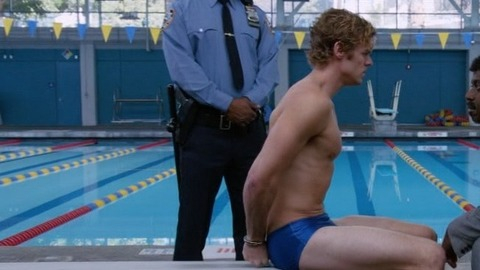 Brendan Norman in Brooklyn Nine-Nine (2013-2021) Shirtless Bathing Suit Bathing Suit Cop 11958