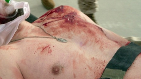 Mark Wahlberg in Lone Survivor (2014) Shirtless 20004