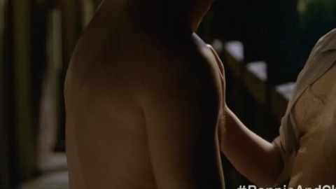 Emile Hirsch in Bonnie and Clyde (2013) Shirtless 12190