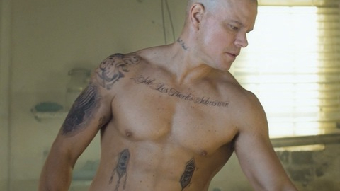 Matt Damon in Elysium (2013) Shirtless 12369