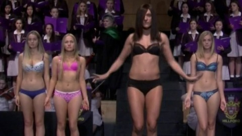 Ja'mie: Private School Girl's Sexiest Scenes with Chris Lilley. Sexy, Underwear. 12672