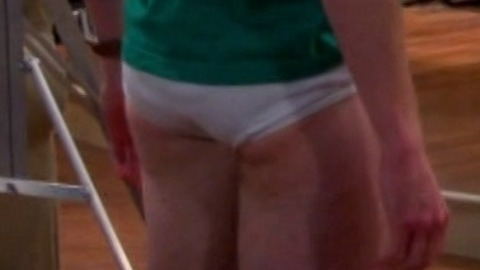 Hottest Jim Parsons Scene in The Big Bang Theory. Sexy, Underwear. 12920