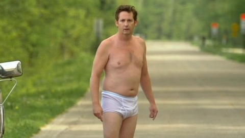 Harland Williams in Back in the Day (2014) Shirtless Underwear Bulge 17204